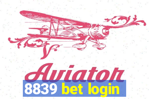 8839 bet login